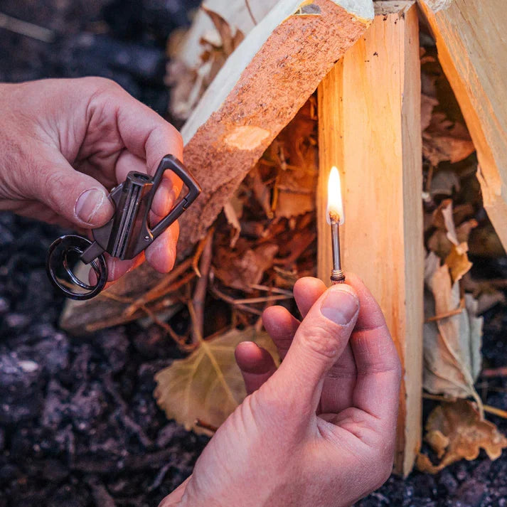 🔥🧲 Pocket Infinity Match Lighter – EDC Multitool Keychain Opener