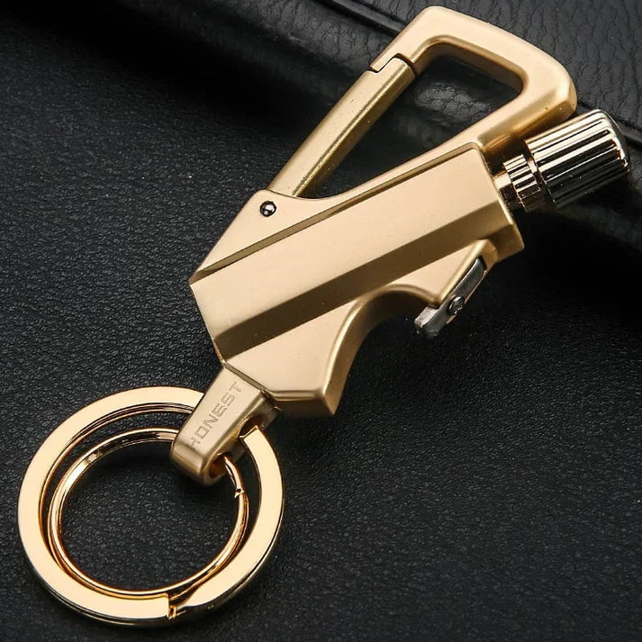 🔥🧲 Pocket Infinity Match Lighter – EDC Multitool Keychain Opener