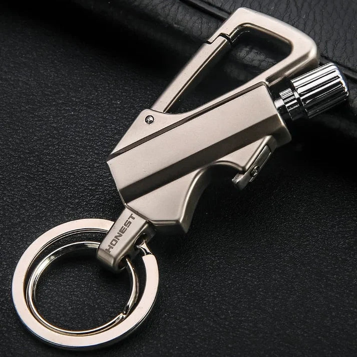 🔥🧲 Pocket Infinity Match Lighter – EDC Multitool Keychain Opener