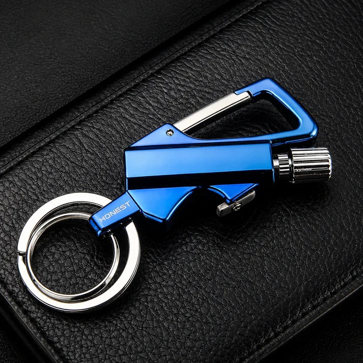 🔥🧲 Pocket Infinity Match Lighter – EDC Multitool Keychain Opener