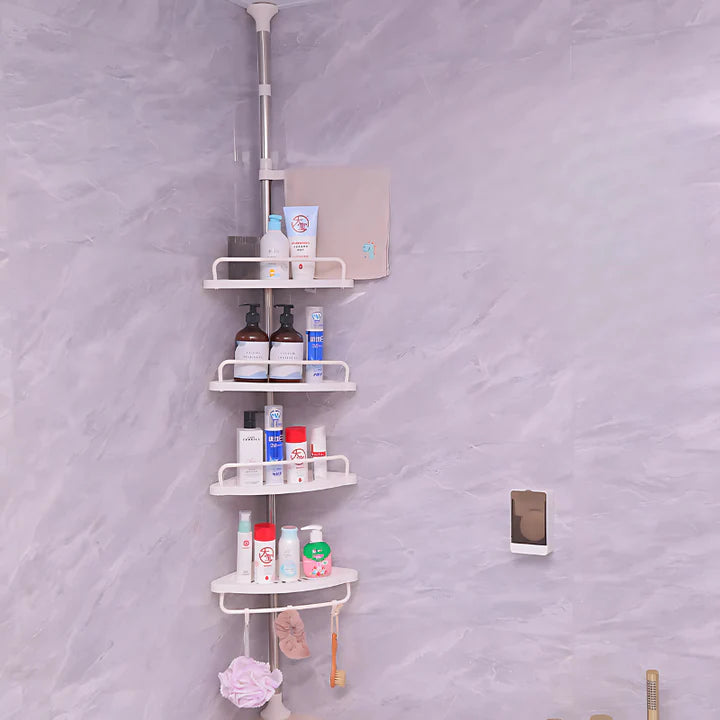 Globetrek° AdjustableRack: Extendable bathroom organizer, adjustable rack