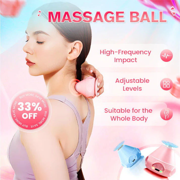 🔥 Trigger Point Self-Massage Ball with Suction Cup – Perfect relaxation for muscles and body! Main image