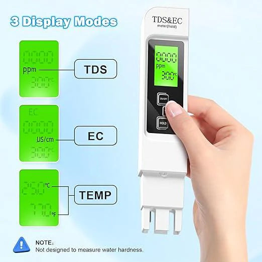 PureMeter 4 in 1 Tds Meter Digital Water Tester Main image
