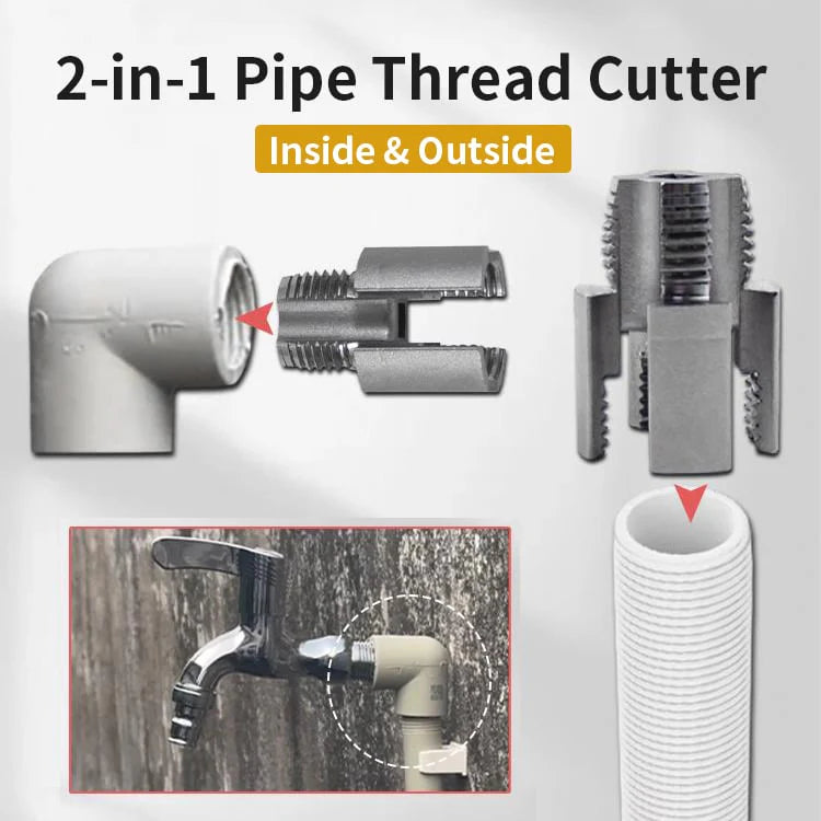 Woyuosn Dual Function Pipe Threader for 1/2″ & 3/4″ | Pack Of 3