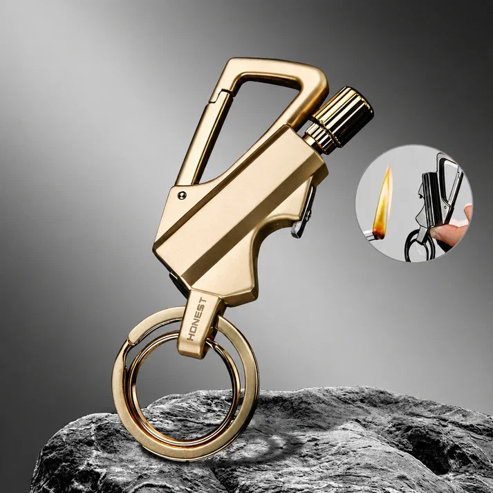 🔥🧲 Pocket Infinity Match Lighter – EDC Multitool Keychain Opener