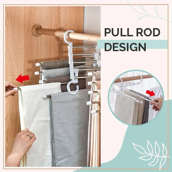 👑✨ Multifunctional Trouser Rack – Space-Saving and Practical 🌟🏆 Main image