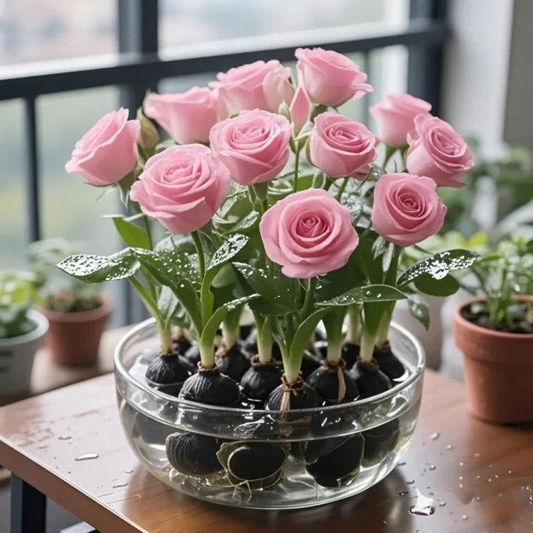 ✨Hydroponic Rose Bulbs -Enchanting Fragrant🌹Can be grown in water or soil Secondary image