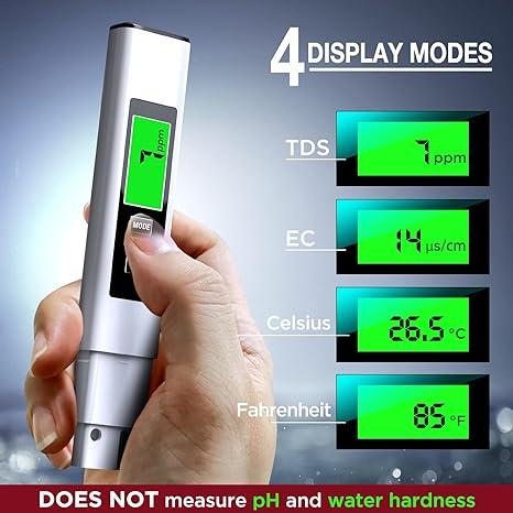 PureMeter 4 in 1 Tds Meter Digital Water Tester Secondary image