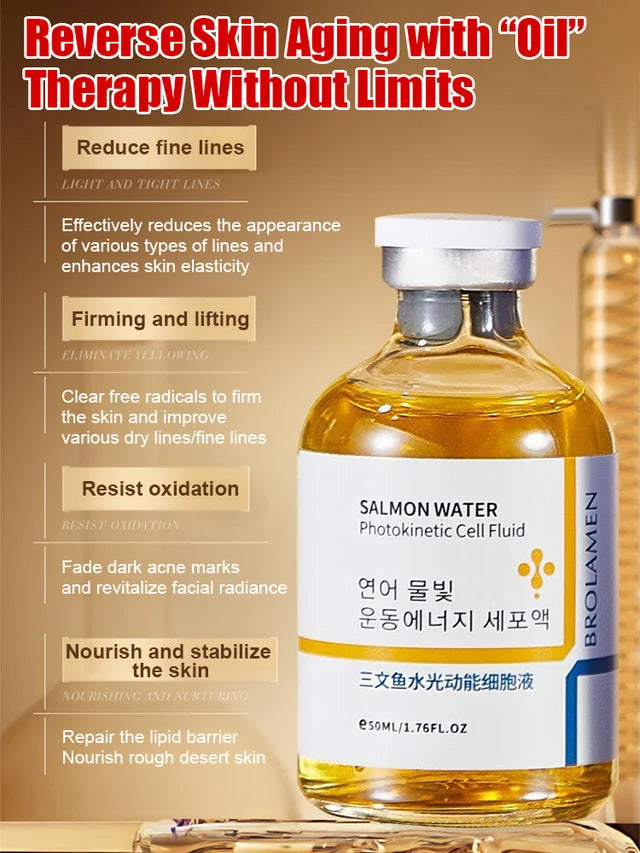 🔥BUY 1 GET 1 FREE🔥Salmon Water Light Anti-Wrinkle Essence Main image