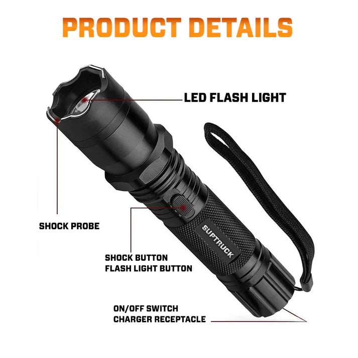 X95 Tactical Stun Flashlight Secondary image
