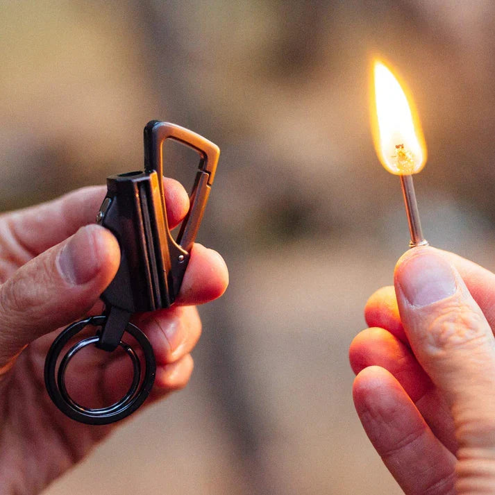 🔥🧲 Pocket Infinity Match Lighter – EDC Multitool Keychain Opener