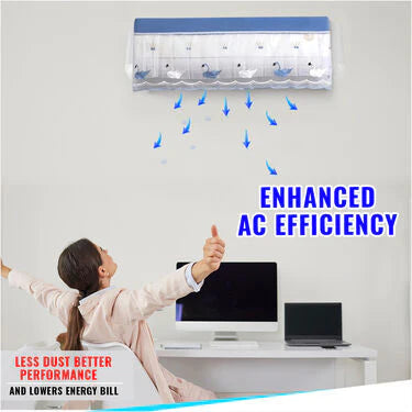 Dust Resistant Embroidery AC Cover