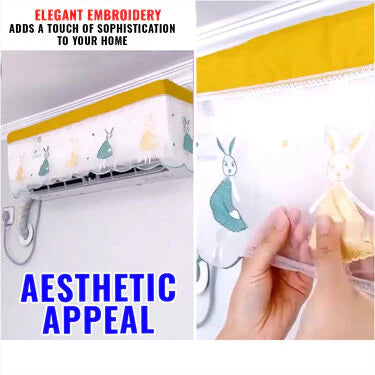 Dust Resistant Embroidery AC Cover