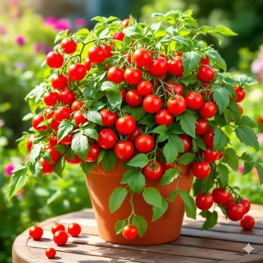 🍅🍅Potted Dwarf Tomato Seeds | 🔥Buy 1 Get 1 Free🔥 Main image