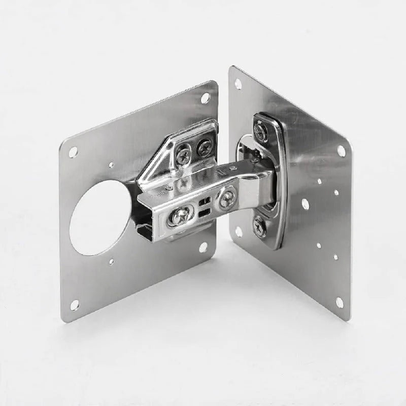 HingeSaver Stainless Steel Cabinet Hinge Repair Kit Secondary image