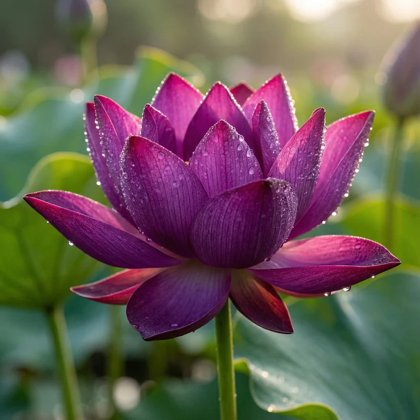 💮Midnight Purple Lotus Seeds | 🔥Buy 1 Get 1 Free🔥 Main image