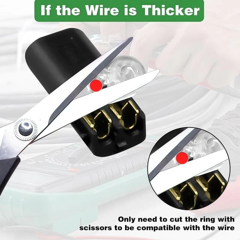 Fast-Fit 2-Pin Double-Wire Plug-in Connectors Secondary image