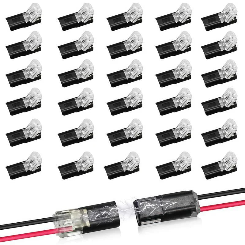 Fast-Fit 2-Pin Double-Wire Plug-in Connectors Main image