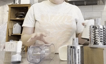 3 in 1 Rotary Grater Vegetable Slicer Secondary image