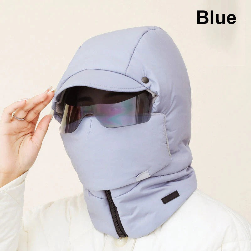 ❄️Winter Offer🍂 - Windproof, fully covering outdoor riding mask with goggles