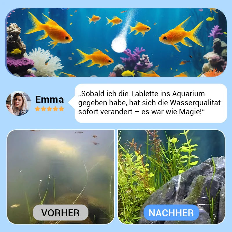 ♻️💧Powerful water purification tablet for aquariums