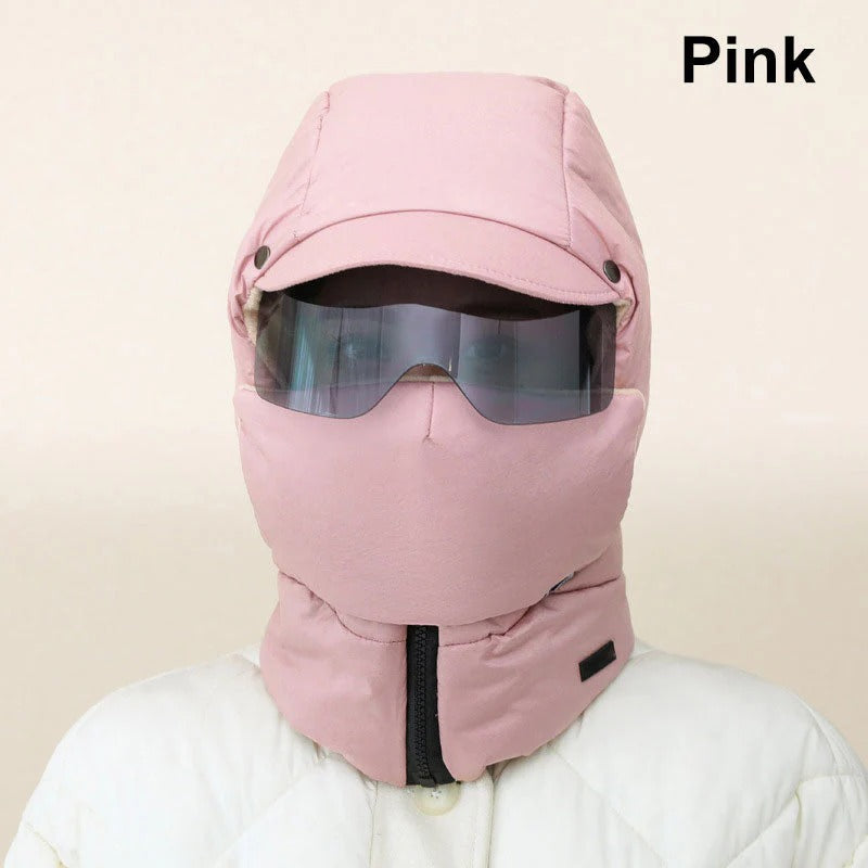 ❄️Winter Offer🍂 - Windproof, fully covering outdoor riding mask with goggles