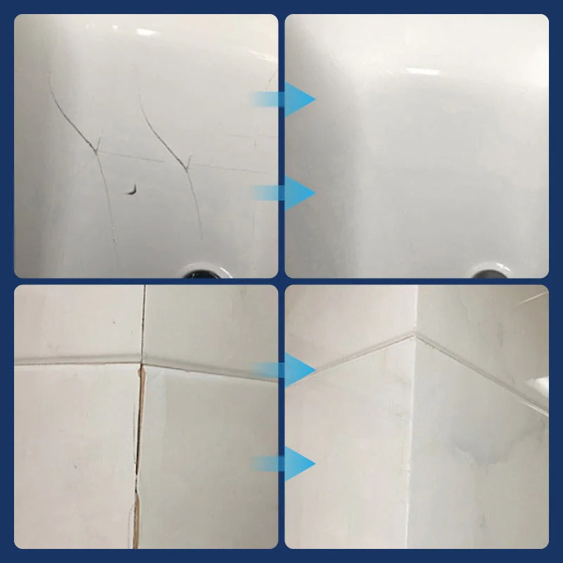 🪒PVZXR® Worry-Free Helper🏗！Ceramic Tile Crack Repair Paste Kit