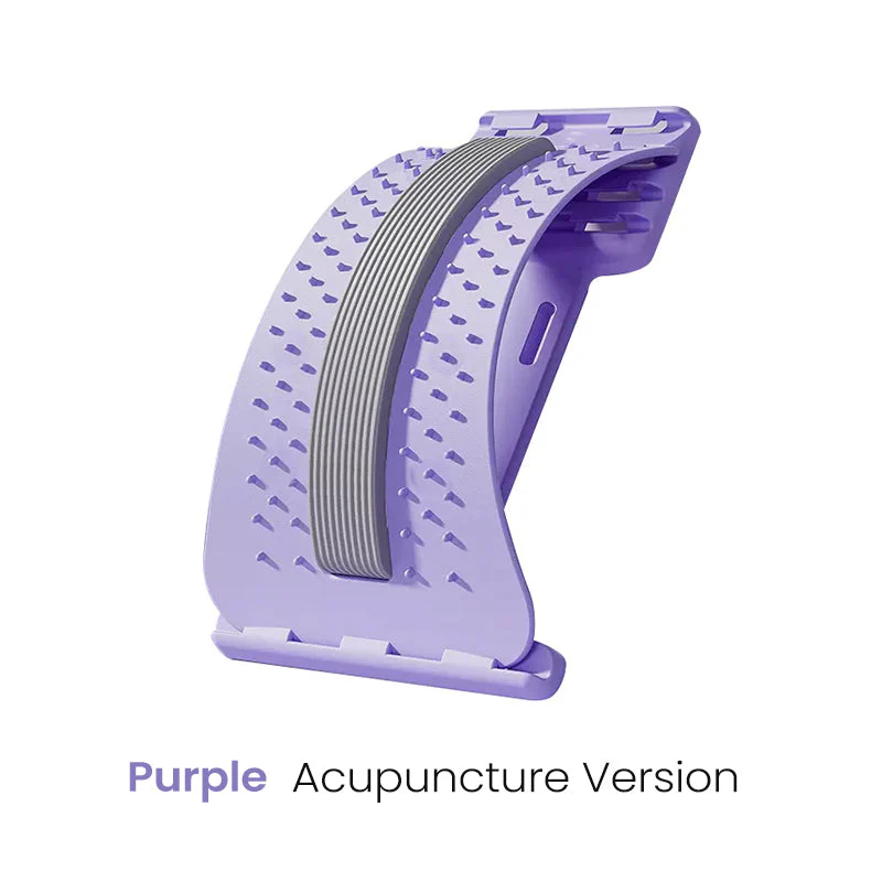 🔥 Magnetic Lumbar Stretcher – Acupressure Massage, Portable Design & Relieves Back Pain 🧘‍♂️✨