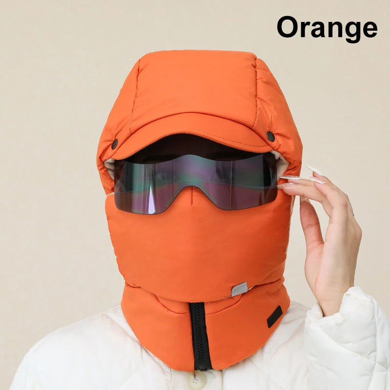 ❄️Winter Offer🍂 - Windproof, fully covering outdoor riding mask with goggles