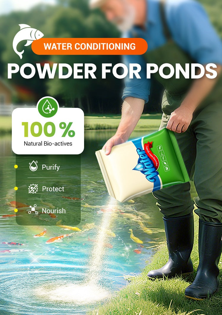 500g Premium Pond Care Powder | Water Clarifier & Algae Control 🐟 Main image