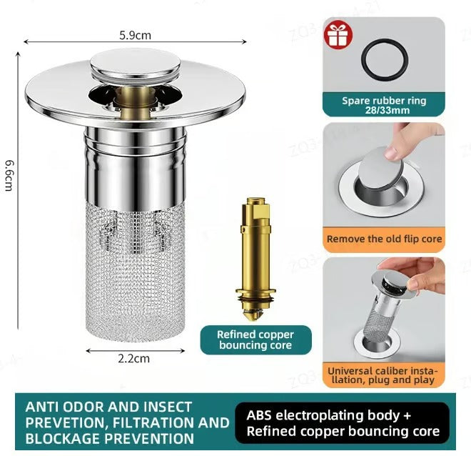Stainless Steel Floor Drain Filters | 🔥Buy 1 Get 1 Free🔥