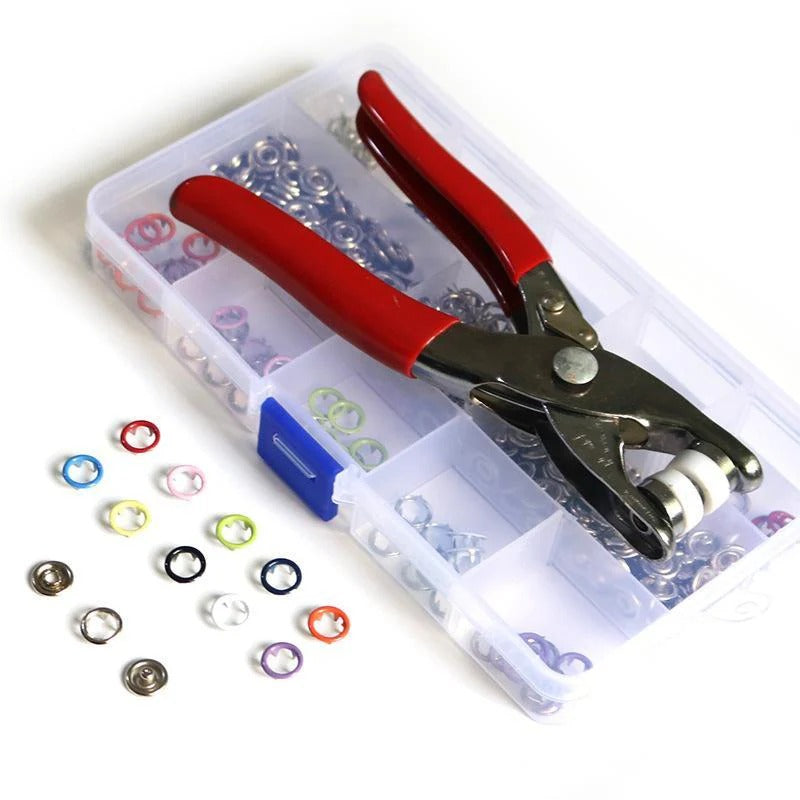🛠️ 50% OFF NOW! ✨ Snap Button DIY Craft Kit - Create Custom Clothing/Accessories with Easy-to-Use Tools and Multi-Color Buttons 🧵🎨 Secondary image