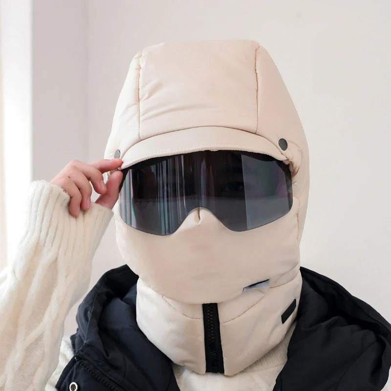 ❄️Winter Offer🍂 - Windproof, fully covering outdoor riding mask with goggles
