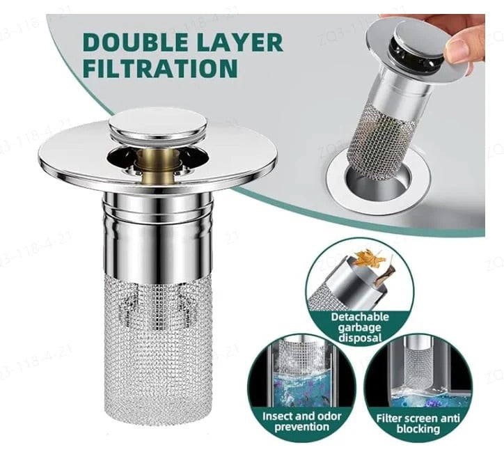 Stainless Steel Floor Drain Filters | 🔥Buy 1 Get 1 Free🔥