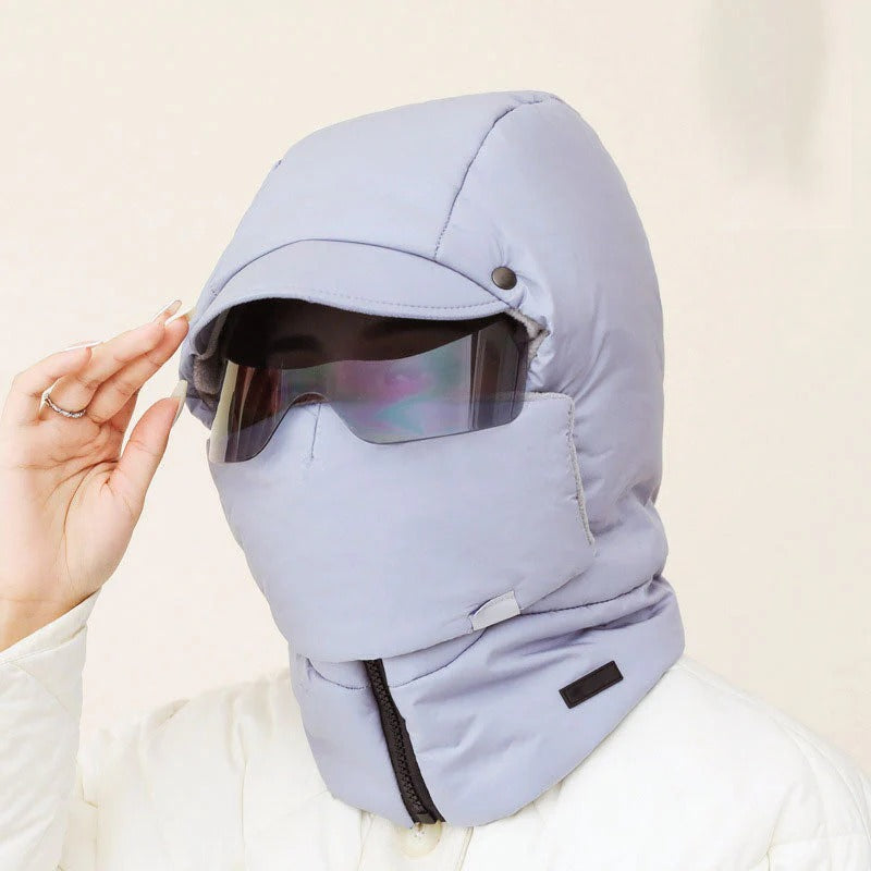 ❄️Winter Offer🍂 - Windproof, fully covering outdoor riding mask with goggles