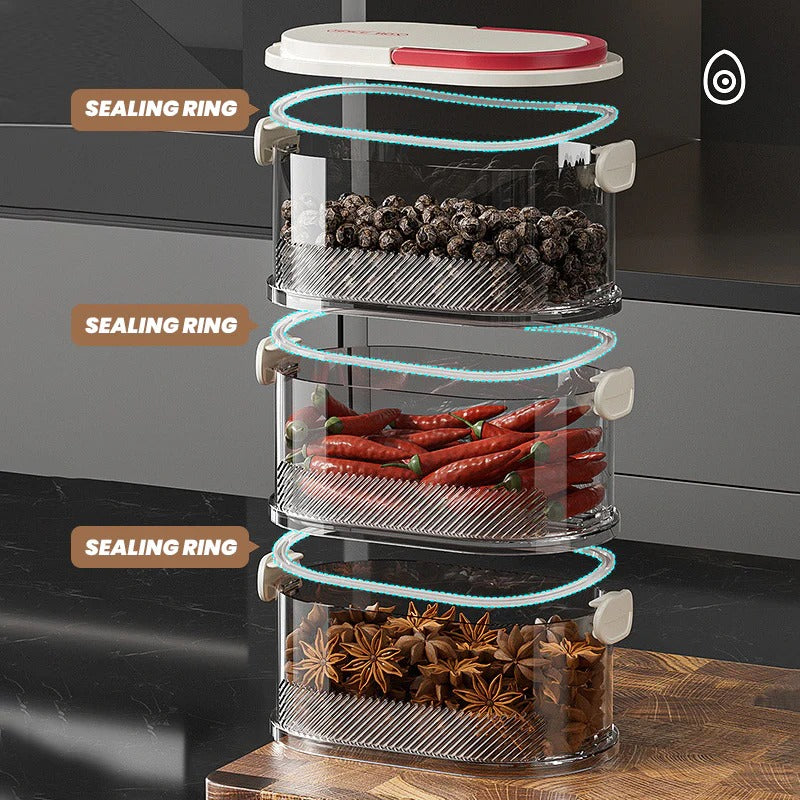 Multi-layer Sealed Spice Organizer Secondary image