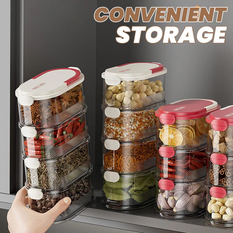 Multi-layer Sealed Spice Organizer Main image