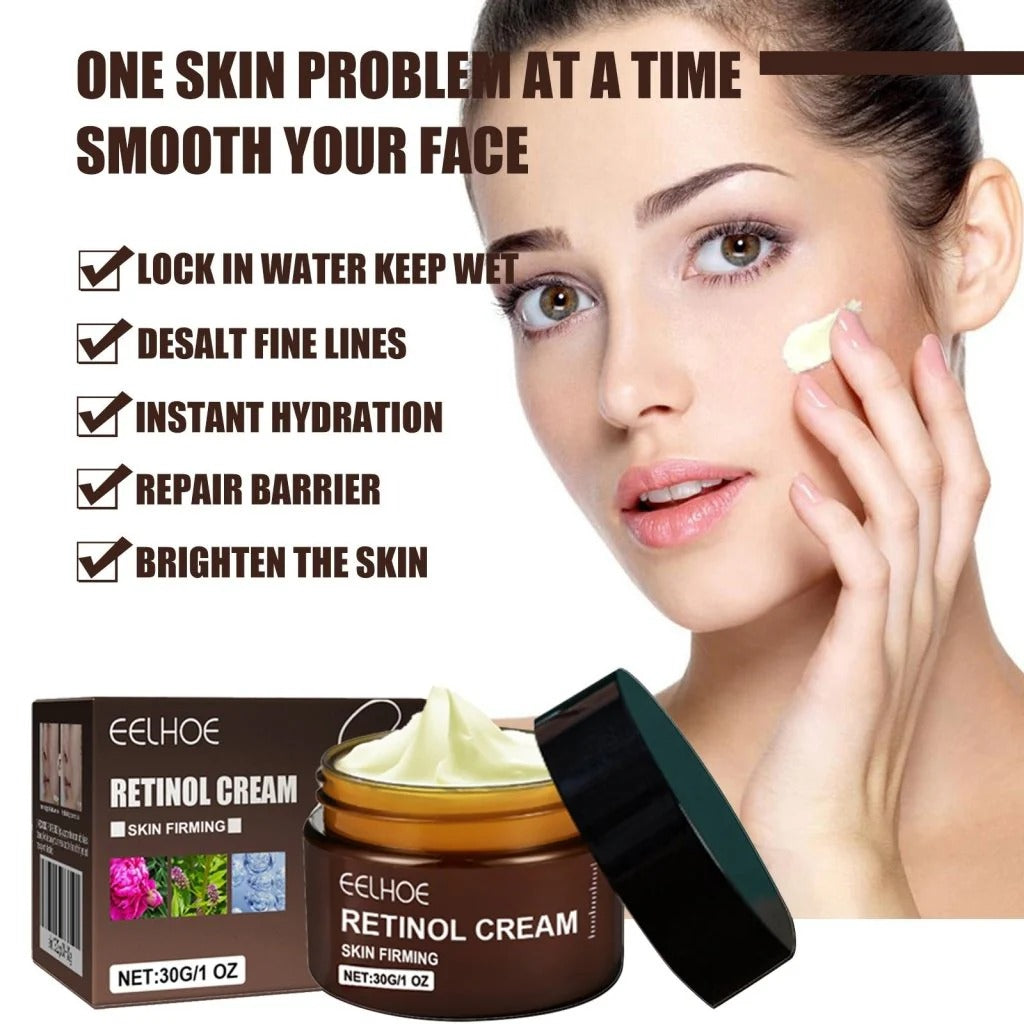 EELHOE Retinol Cream – Youthful, Radiant Skin Made Simple (Buy 1 Get 1 Free 🔥🔥)