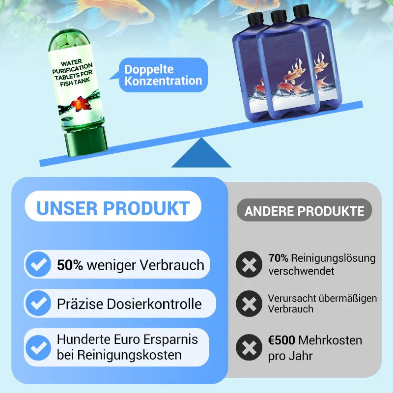 ♻️💧Powerful water purification tablet for aquariums