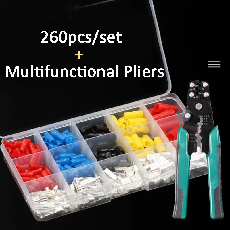 260pcs Durable Copper Terminal Blocks Main image