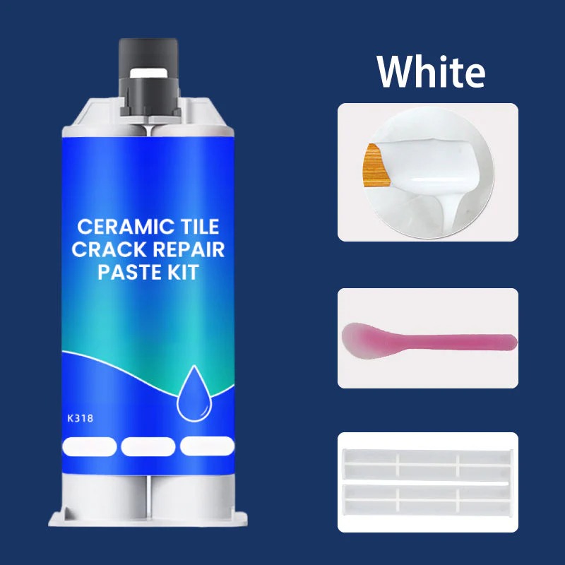 🪒PVZXR® Worry-Free Helper🏗！Ceramic Tile Crack Repair Paste Kit