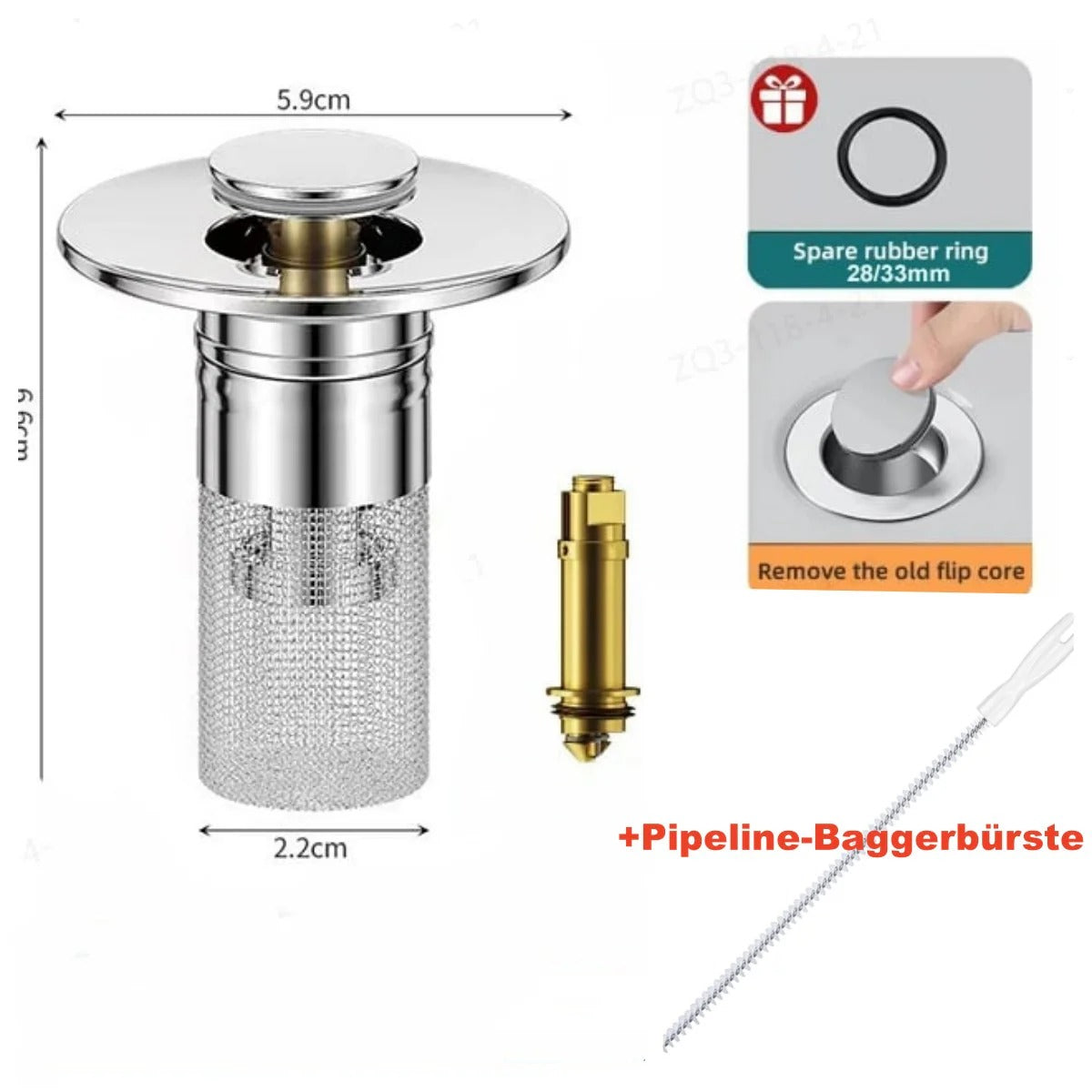 Stainless Steel Floor Drain Filters | 🔥Buy 1 Get 1 Free🔥