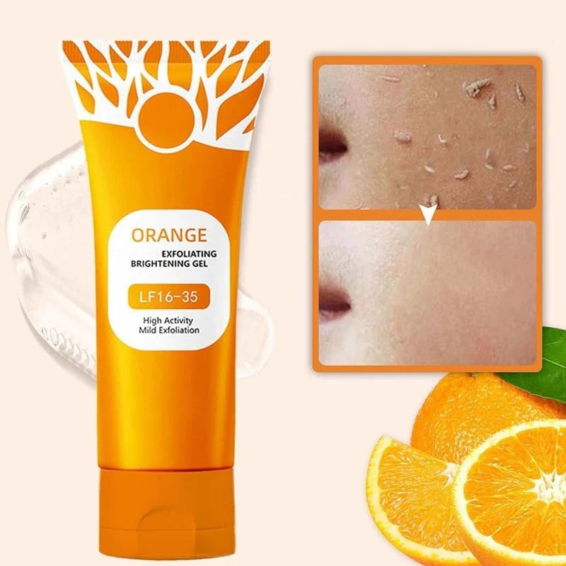 🔥LAST DAY SALE🔥Orange Enzyme Active Mild Body Exfoliator – Radiant Skin with Orange Extract🍊🫧