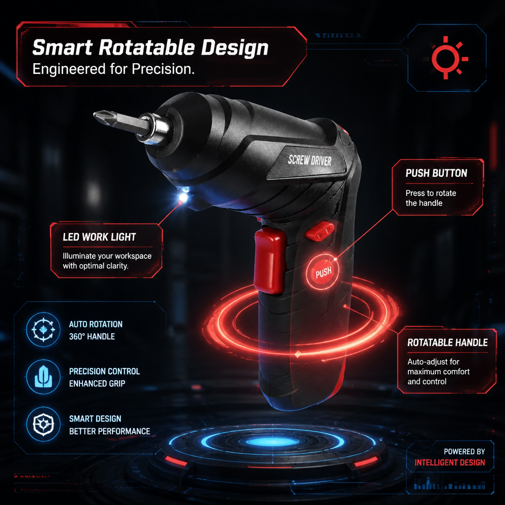 🔧 47 in 1 Electric Screwdriver Set