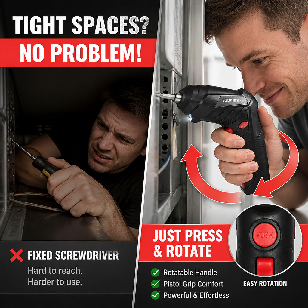 🔧 47 in 1 Electric Screwdriver Set