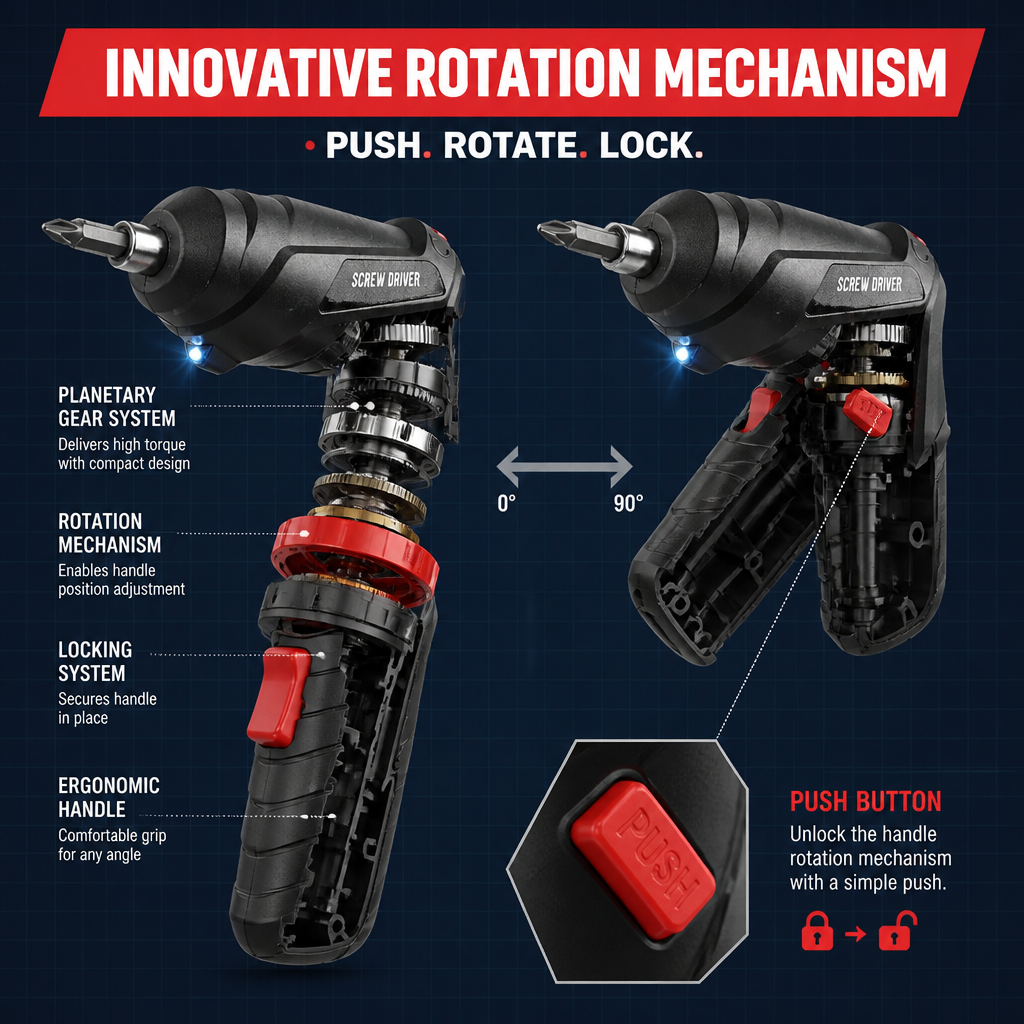 🔧 47 in 1 Electric Screwdriver Set