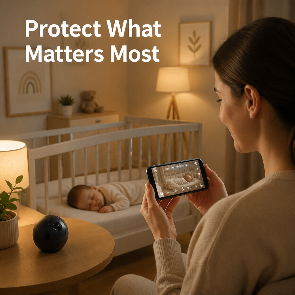 HD Mini WiFi Spy Camera – 1080P Wireless Magnetic Security Camera with Night Vision & Motion Detection