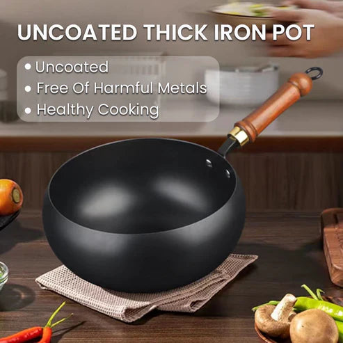 🔥Hot Sale 50% OFF🔥Artisan Unenameled Cast Iron Casserole