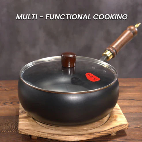 🔥Hot Sale 50% OFF🔥Artisan Unenameled Cast Iron Casserole