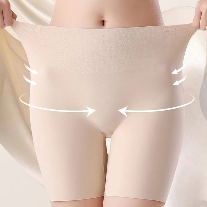 🏆 High-waisted women's silk satin underwear with tummy control and hip-lifting effect 👑🌿  ( BUY 1 GET 1 FREE)